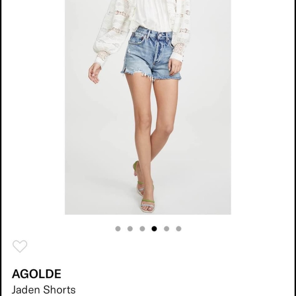 AGOLDE Jaden Shorts